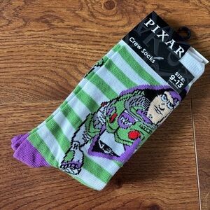 Disney Pixar Toy Story: Buzz Lightyear crew socks